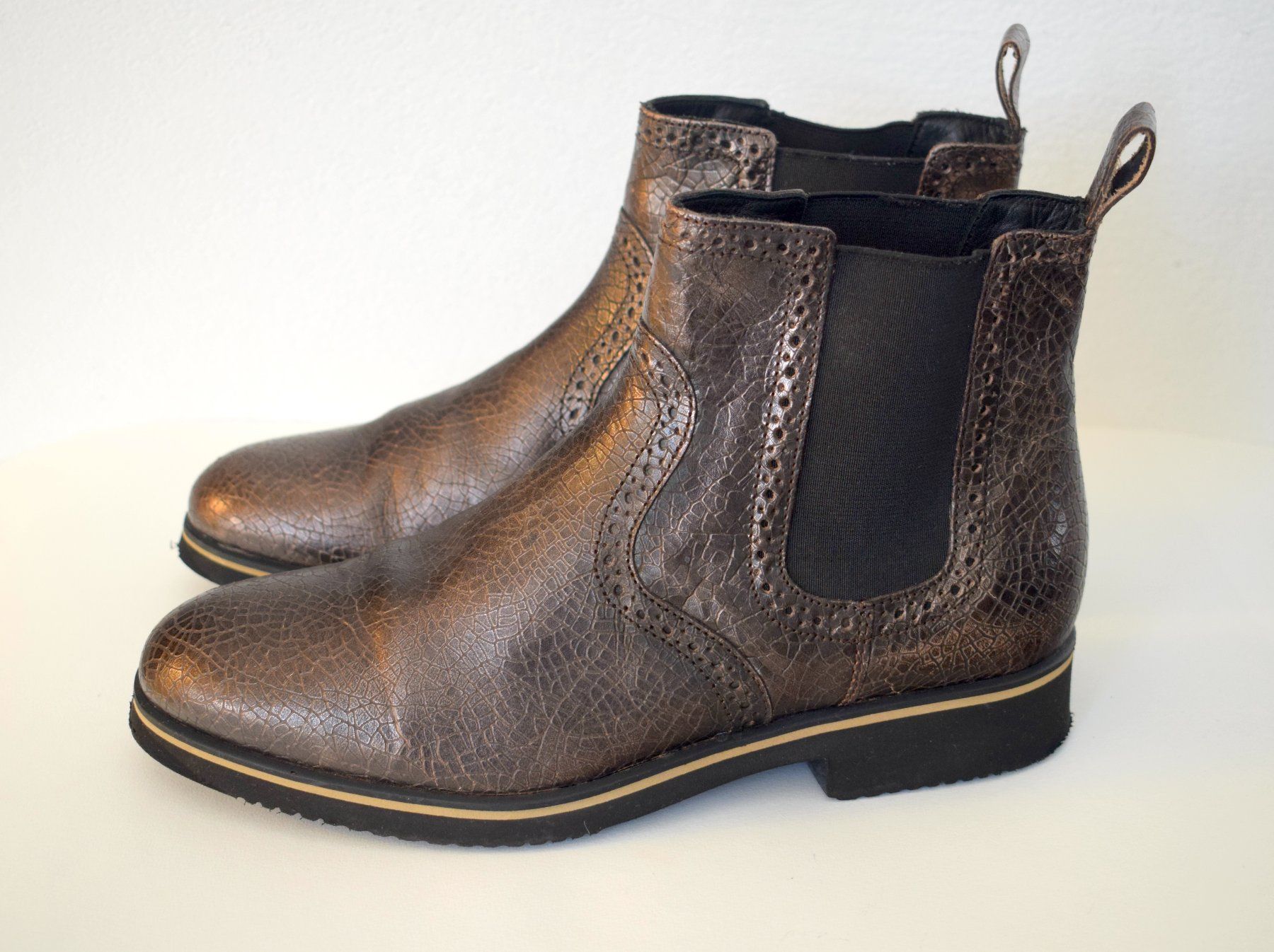 Navyboot Scarpe da donna: NAVYBOOT Bronze 37 Leichte Stiefeletten – Nuovo (secondo la descrizione) da Dulliken venduto da ichwettichhett 1
