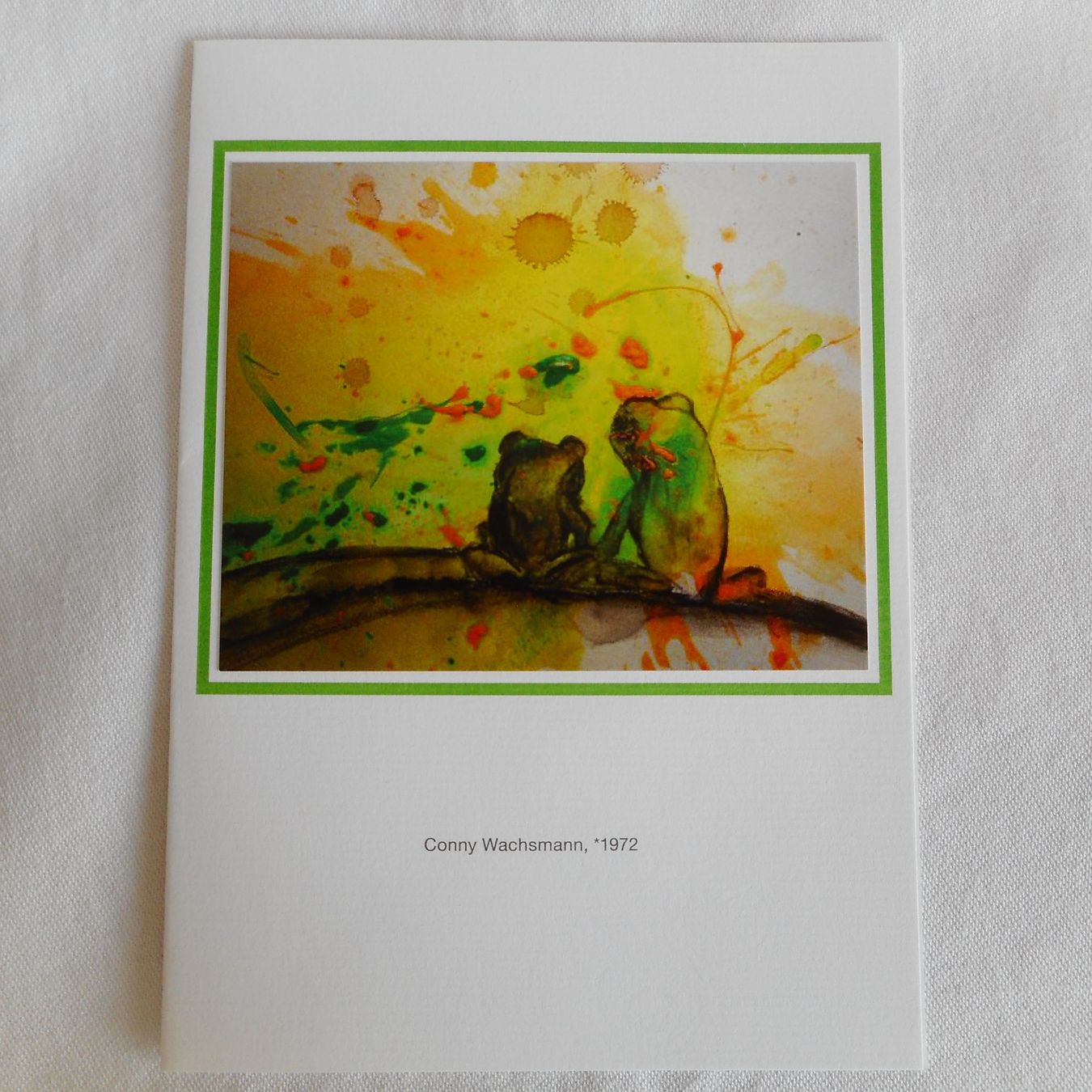 Cartoline postali: Kunstkarte - Conny Wachsmann – Nuovo e nell'imballaggio originale da Niederlenz venduto da Berghem