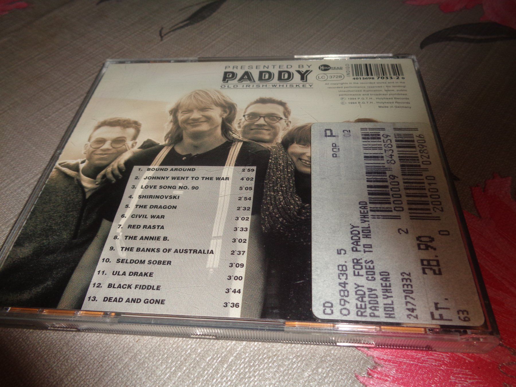 CD: Ready for Paddy? Paddy goes to Holyhead CD – Usato da Olten venduto da Disc-Ausverkauf 1