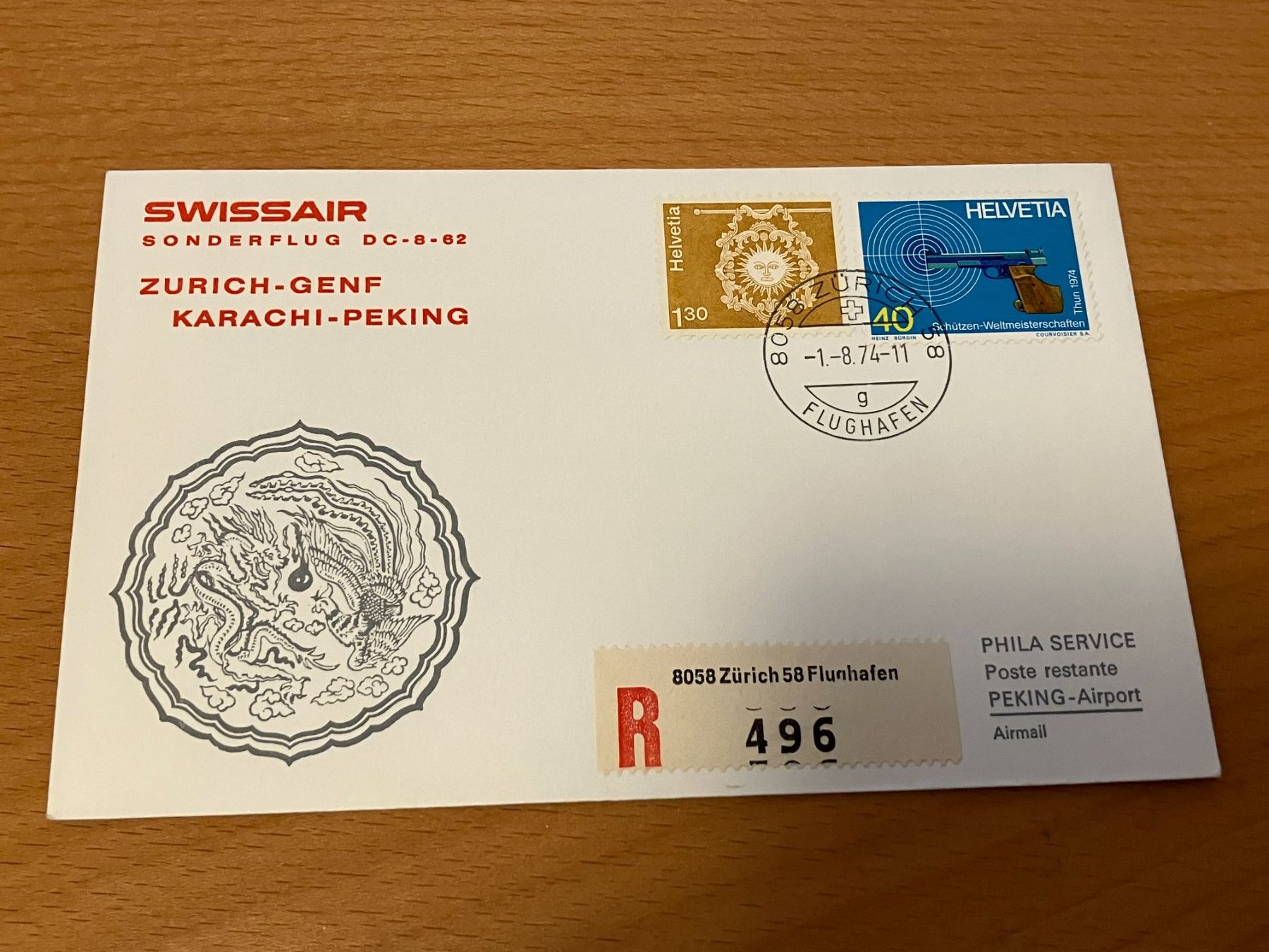 Tutti i francobolli: Swissair Einschreiben – Usato da Koblenz venduto da mar_c2pj