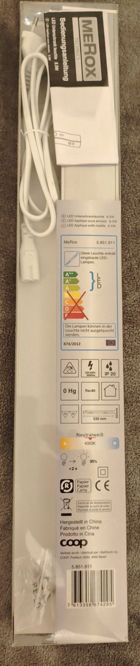 Lampade: MEROX Libra LED Leuchte neu – Nuovo e nell'imballaggio originale da Baden venduto da kellogs3 1