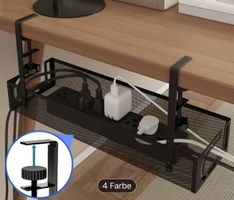 Kabelmanagement unter dem Tisch, Schreibtisch Organizer