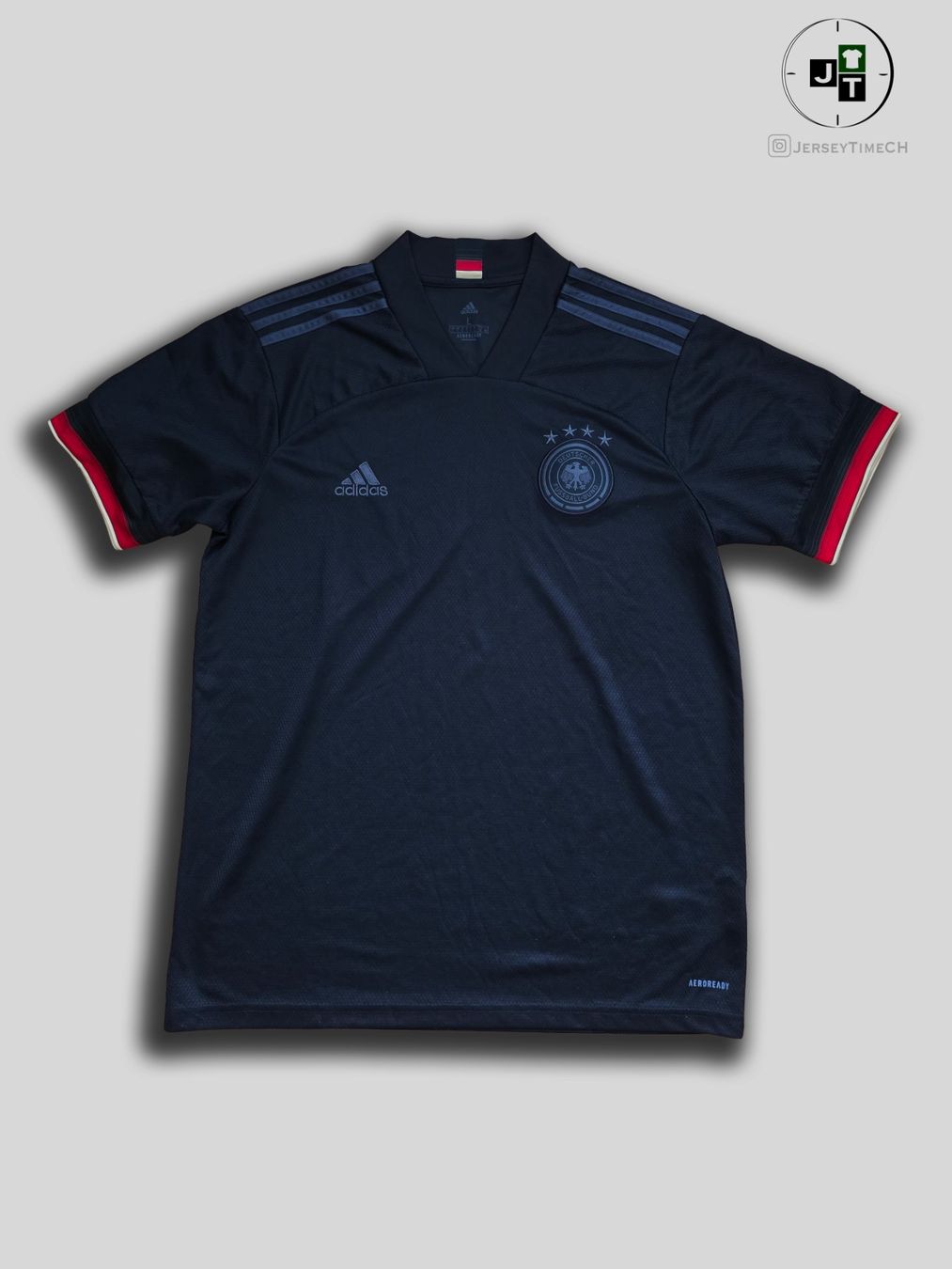 Adidas Canottiere & Pantaloni: DEUTSCHLAND 2020 TRIKOT – Usato da Lüchingen venduto da Jersey_Time