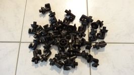 40 Weidezaunisolatoren zum aufstecken 8mm (ungebraucht/neu)