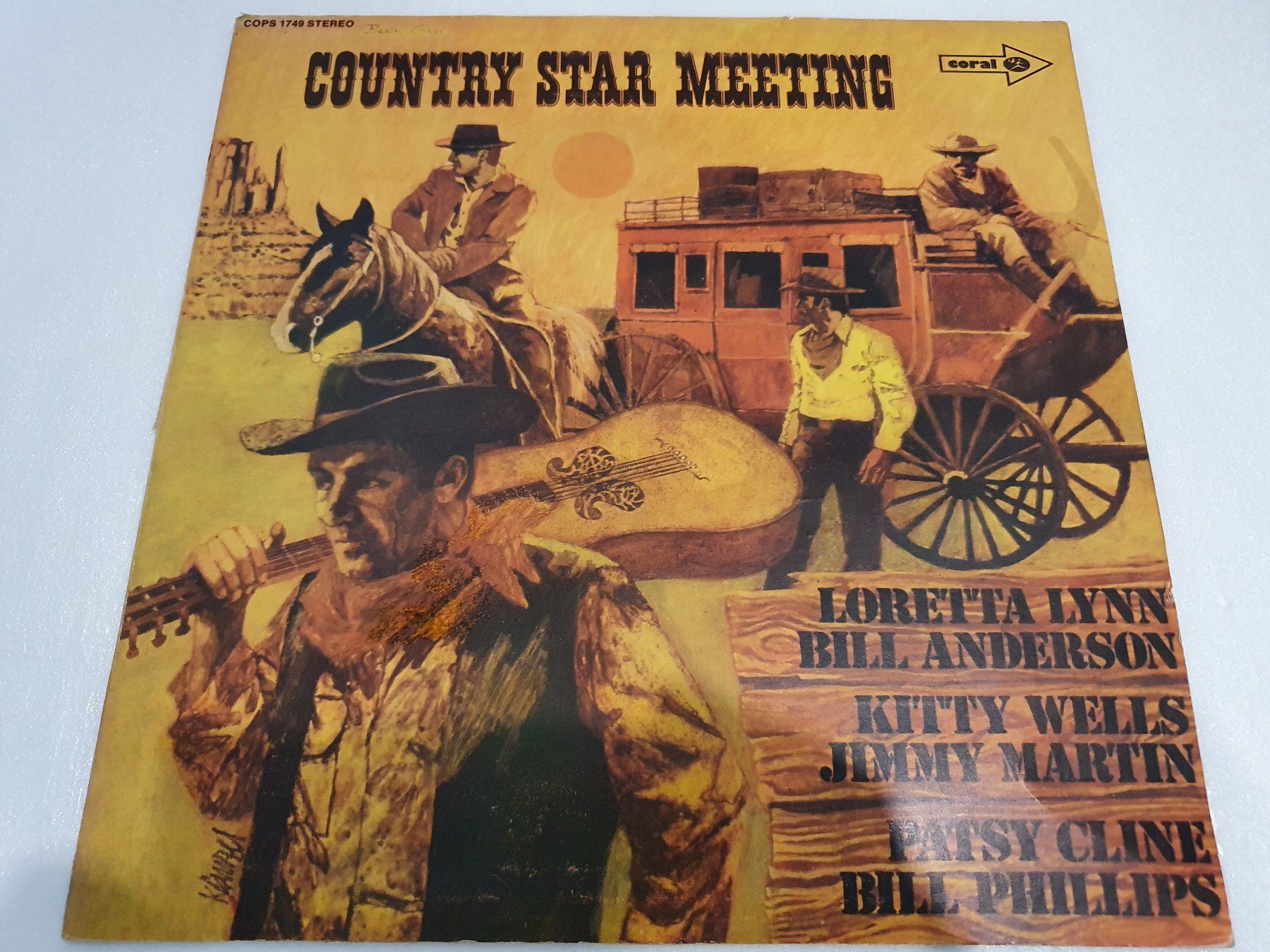 Dischi in vinile: Country Star Meeting – Usato da Uster venduto da Vinyl-Leidenschaft