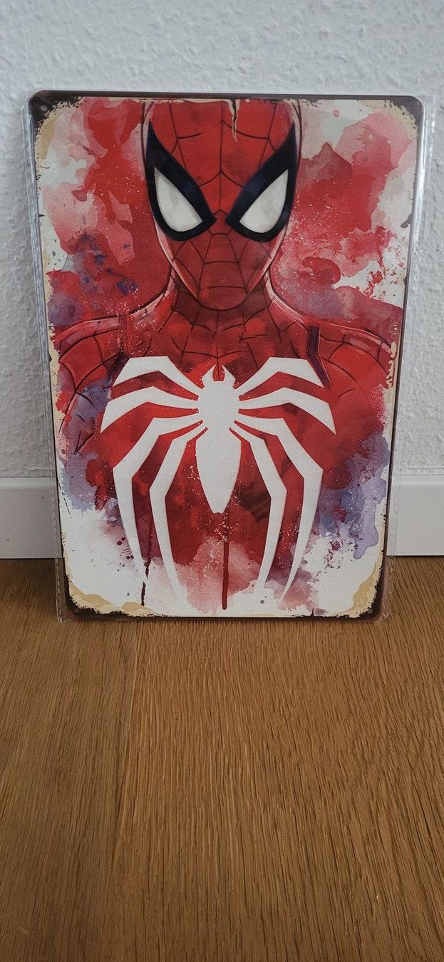 Schilder: Blechschild Spiderman – Neu und originalverpackt aus Münsingen von Heroism2010