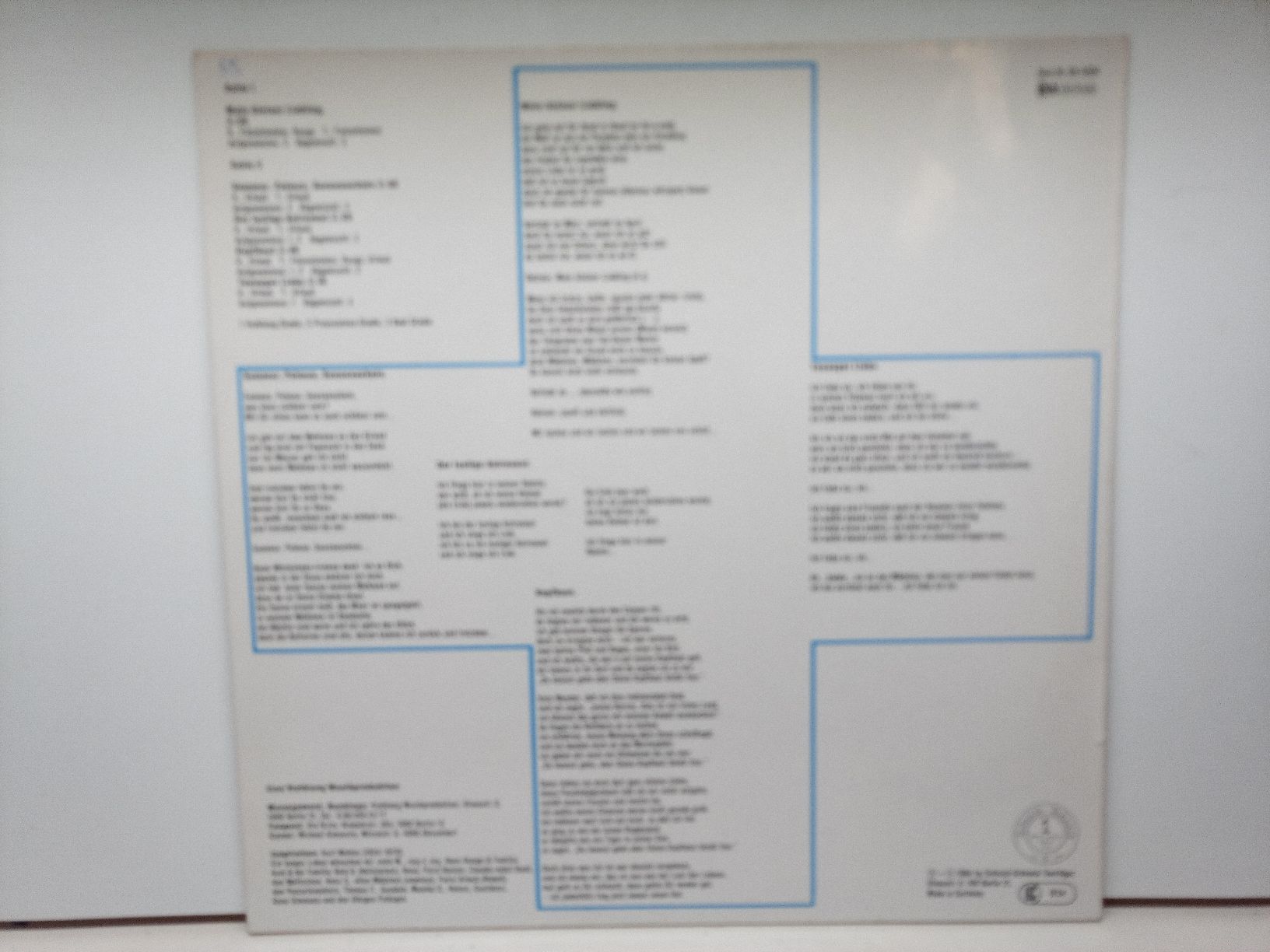 Dischi in vinile: Die Aerzte, " uns geht's prima"  Vinyl, 1984, – Usato da basel venduto da markusb07 1