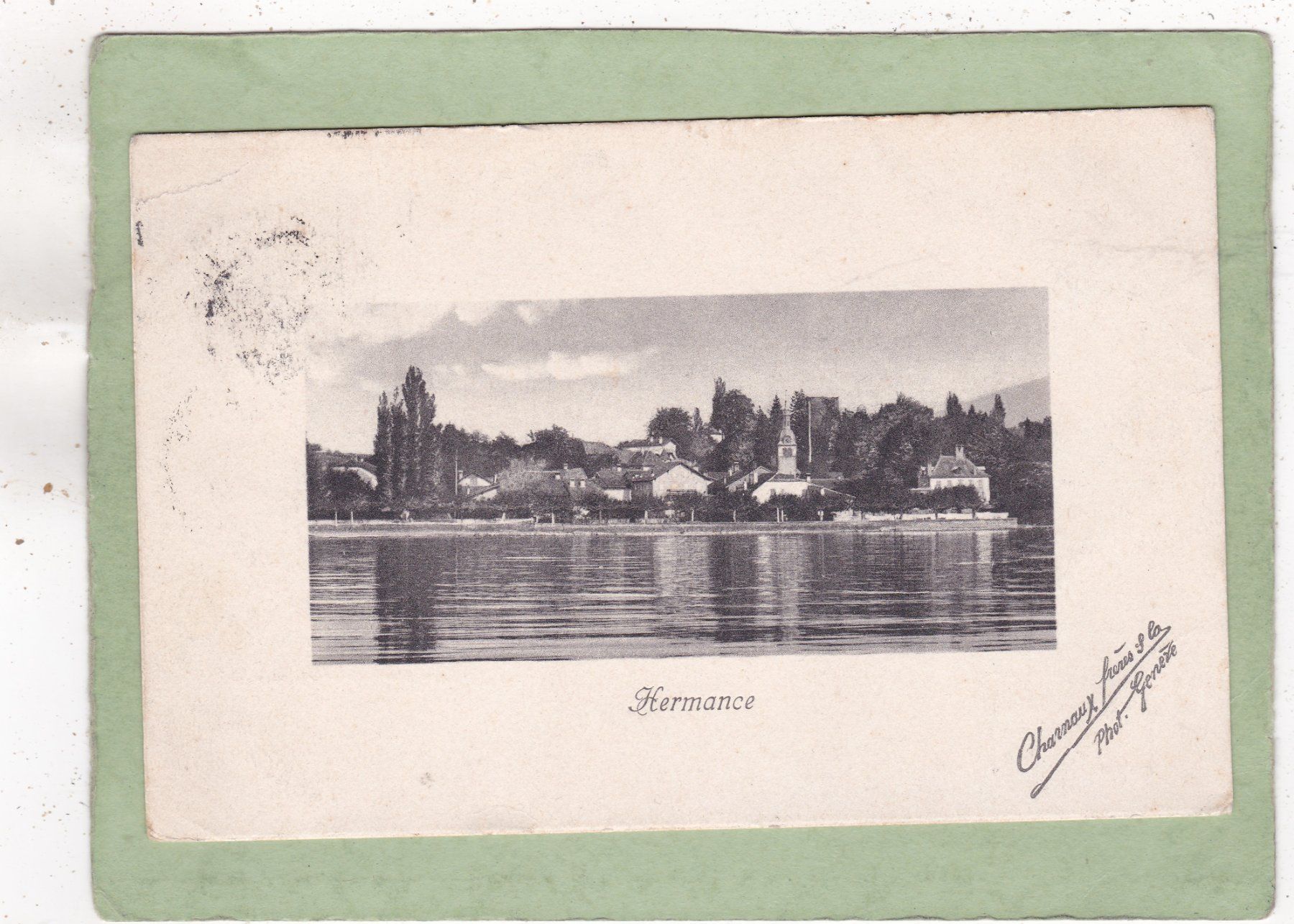 Cartes postales: Hermance 1909 – D'occasion à Herisau par Lisegrat2008
