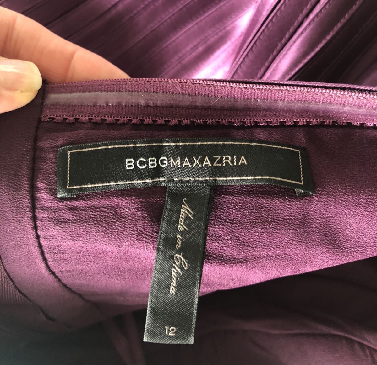 Vestiti: BCBG MAX AZRIA robe de soirée violette T38 – Nuovo (secondo la descrizione) da Cointrin venduto da sacha1981 3