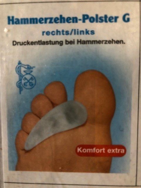Pedicure: Hammerzehen - Polster G... – Nuovo (secondo la descrizione) da Nottwil venduto da Frontal 1
