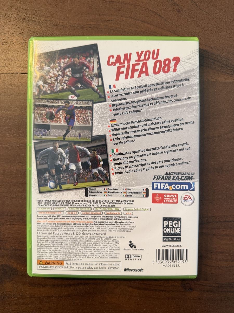 Microsoft Spiele: FIFA 08 für Xbox 360 – Gebraucht aus Thunstetten von Virus_33 2