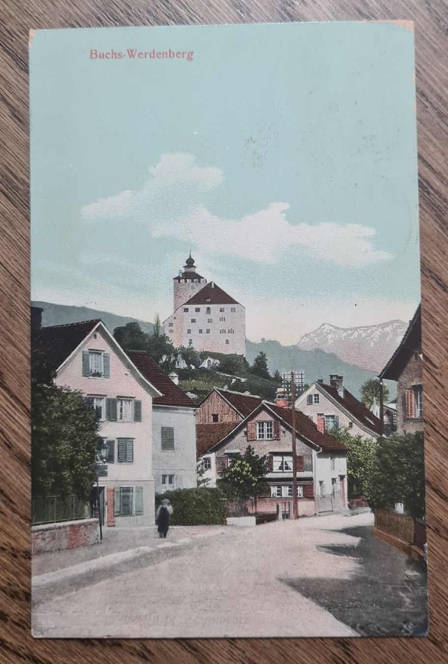 Cartoline postali: Buchs Werdenberg 1910 – Usato da Ebikon venduto da Donar50