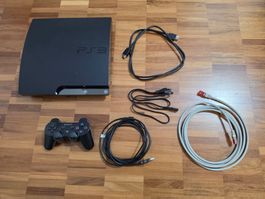 PS3 Slim Konsole mit Zubehör ab 1 Fr.-