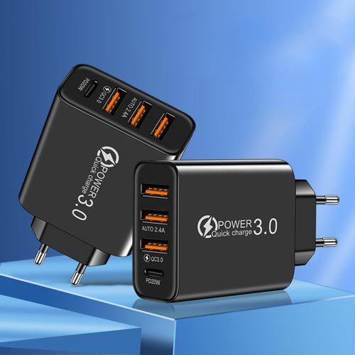 Caricabatterie: 3USB + Typ-C Ladegerät – Nuovo e nell'imballaggio originale da Liestal venduto da OMAROSHOP 4