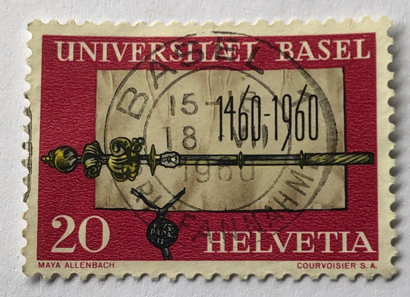 Tutti i francobolli: Nr.352 mit Vollstempel Basel – Usato da Aarau venduto da Billa007