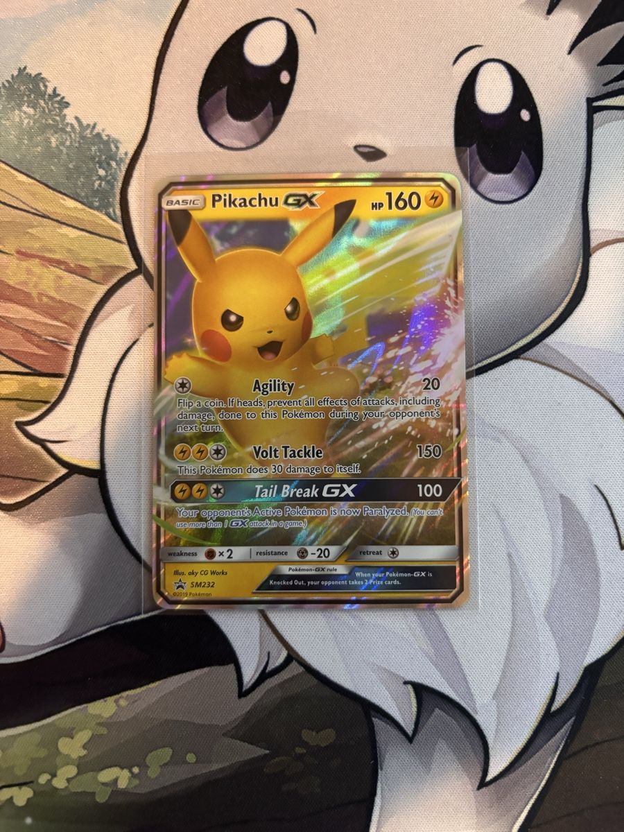 Pokémon Sammelbilder & Trading cards: Pikachu GX (SM 232)  – Gebraucht aus Regensdorf von sam_qrg5
