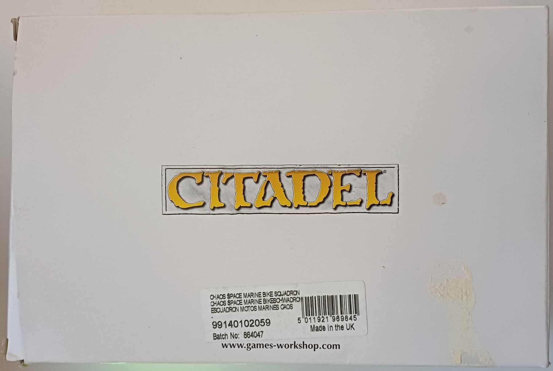 Modellbausätze & Standmodelle: Chaos Space Marine Biker Squad Warhammer 40k – Neu und originalverpackt aus Châtel-St-Denis von GaumeCH