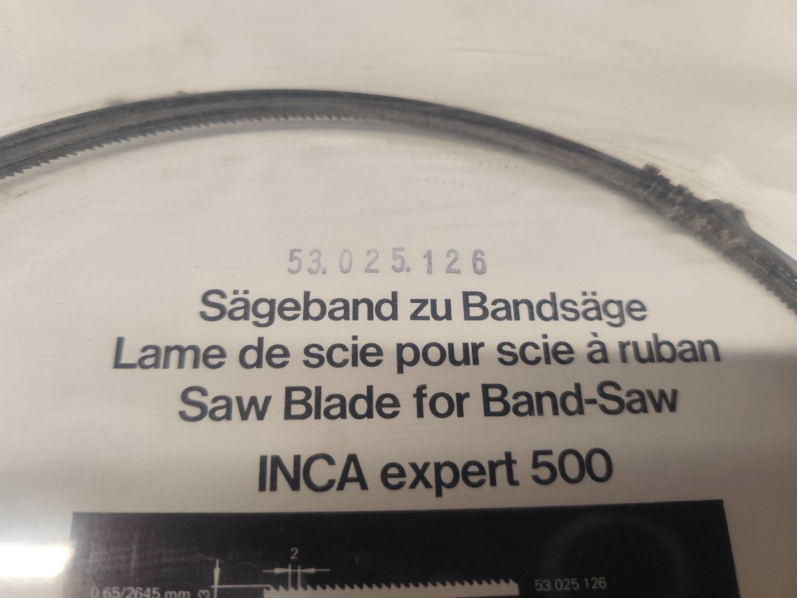 Inca Seghe: INCA Bandsägeblatt – Nuovo e nell'imballaggio originale da Hellbühl venduto da 30R_R30 1