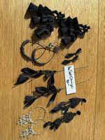 Lot Modeschmuck Schwarz