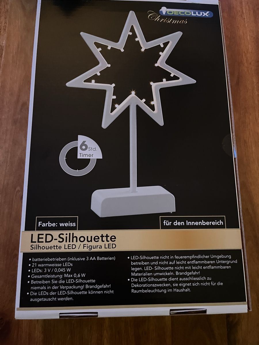 Toutes les décorations: LED Stern Ständer  – Neuf avec emballage d'origine à Dietikon par Ute7092 2