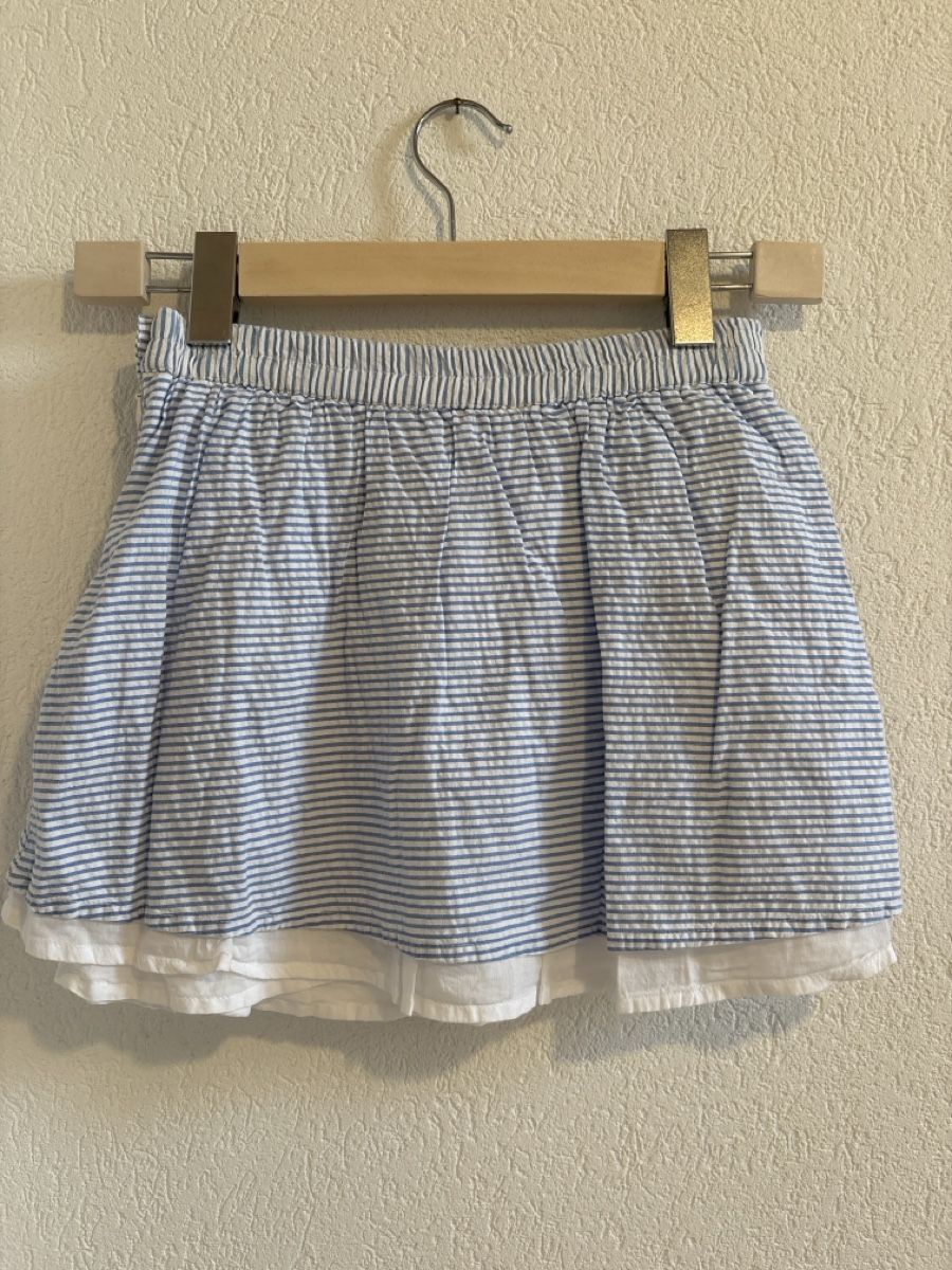 Vestiti & Gonne: Jupe rayée bleue et blanche taille 5-6 ans – Nuovo (secondo la descrizione) da Lonay venduto da hau_2pyt 1