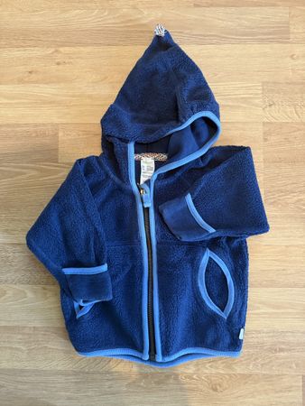 Hoodie/ Jacke Baby 62/68 Hessnatur Baumwolle