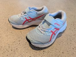 Asics Kinderschuhe, Gr. 28.5, hellblau/pink