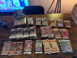 Yugioh 195x 5DS und GX Packs Unweighted