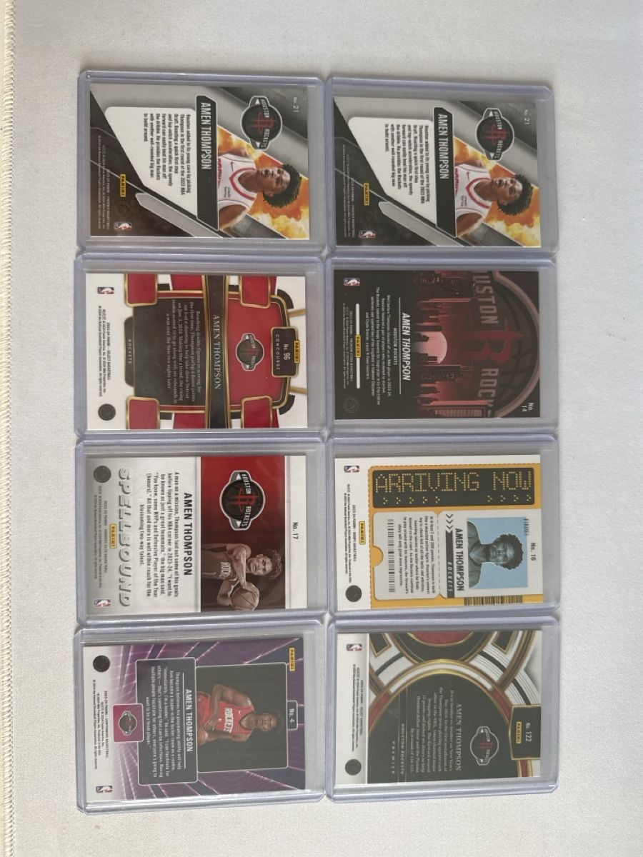 Nba Carte collezionabili: Amen Thompson NBA Rookie Lot – Usato da Dulliken venduto da alpi.cards 1