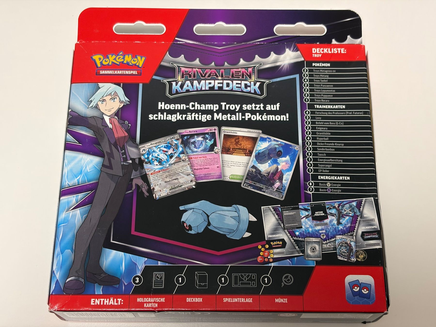 Pokémon Sammelbilder & Trading cards: Pokemon - Troy Rival Kampfdeck / Battle Deck - DE – Neu und originalverpackt aus Hergiswil NW von Feybyen 2