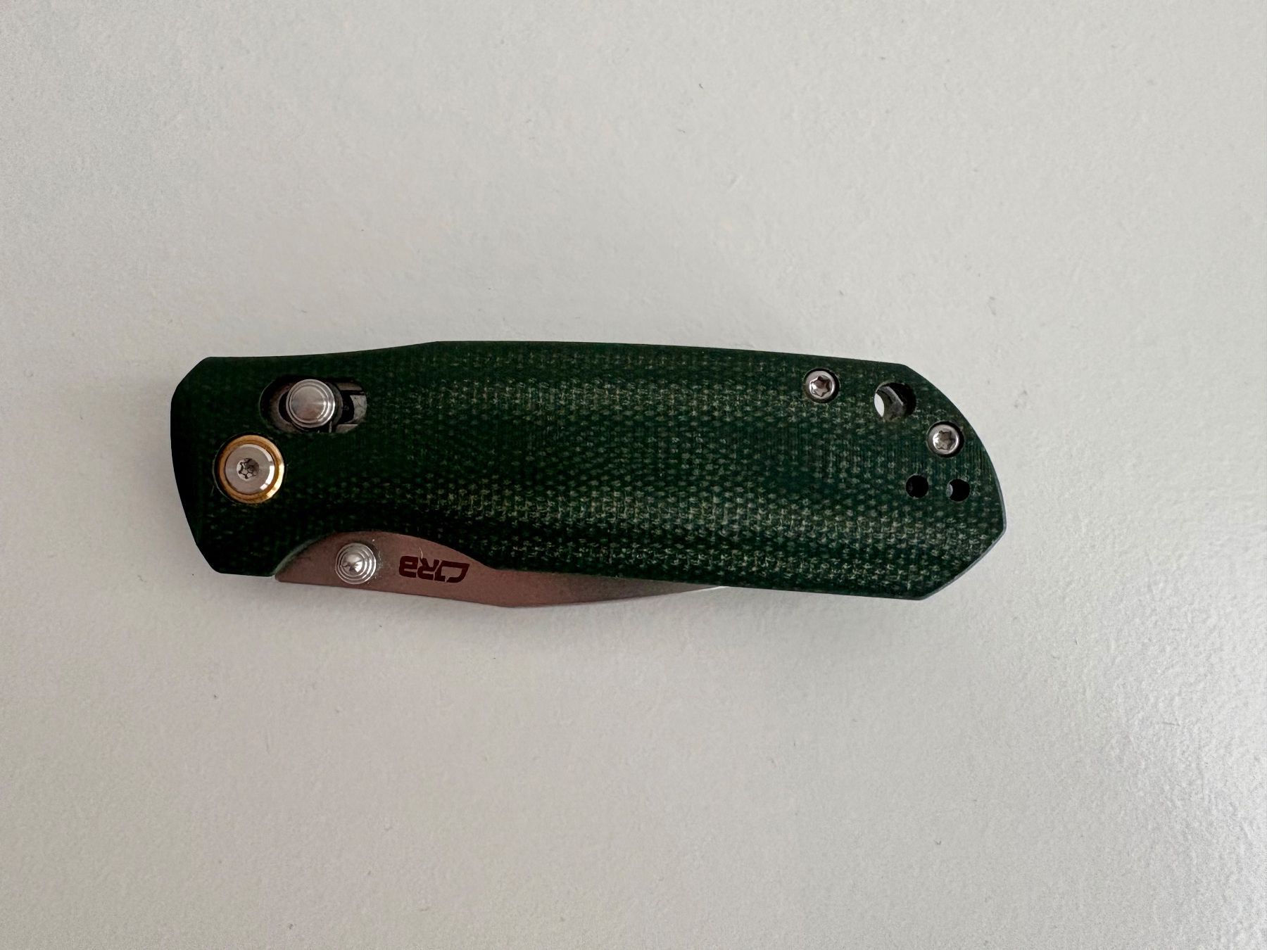 Couteaux de poche: CJRB Maximal Green Micarta – Neuf (Voir description) à Kreuzlingen par ROMANR1 3