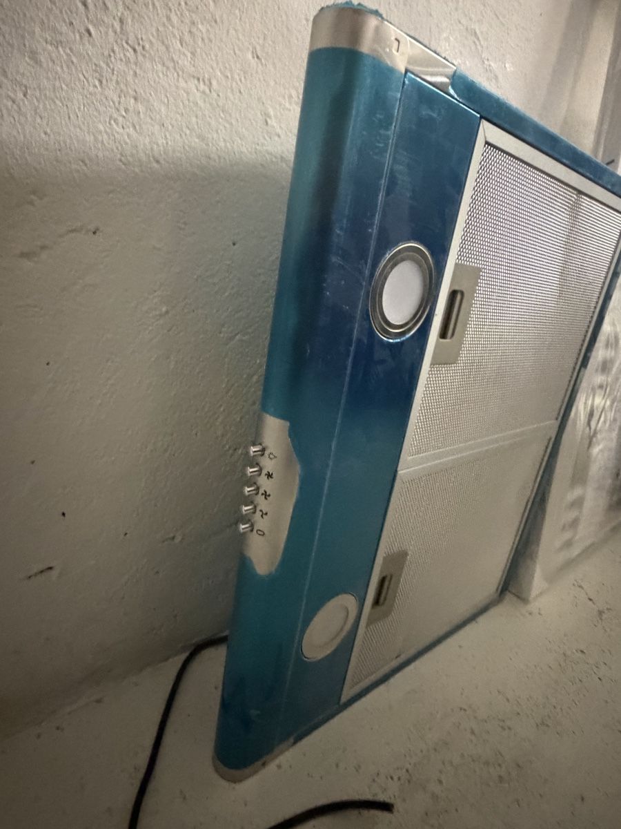 Cappe di aspirazione: Abzugshaube Dunstabzugshaube Metall 60cm mit Lichtern 2 – Nuovo (secondo la descrizione) da Dällikon venduto da eromia 1