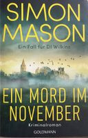 EIN MORD IM NOVEMBER - SIMON MASON - BROSCHIERT