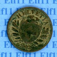 CHF___0.02 1902 ss-vz 2 Rappen