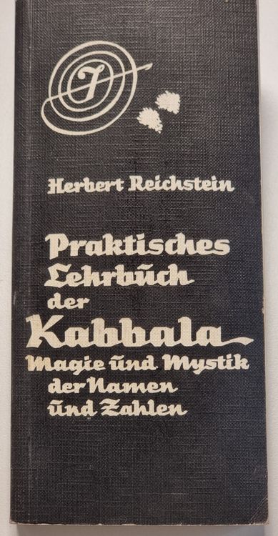 Herbert Reichstein LEHRBUCH KABBALA MAGIE MYSTIK ZAHLEN | Kaufen Auf ...