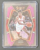 Jalen Green 2021 Select Die-Cut Purple Numbered /99 Rookie