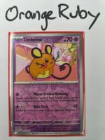 Dedenne 036/091 REVERSE HOLO Paldean Fates PAF English