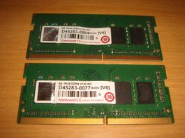 2 stück 4gb ddr4 2133 RAM für Laptop.