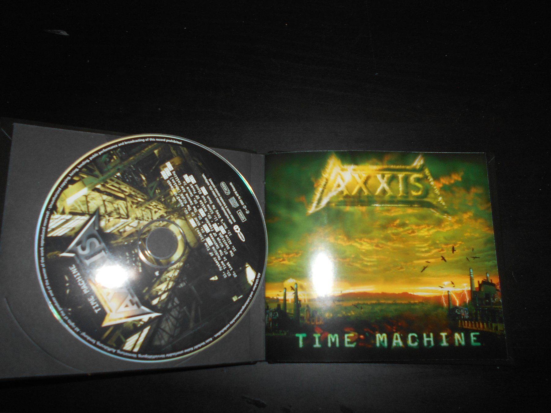 CD: Axxis  – Time Machine / 2003 / Digibook – Usato da Aarberg venduto da witchhunter01 2