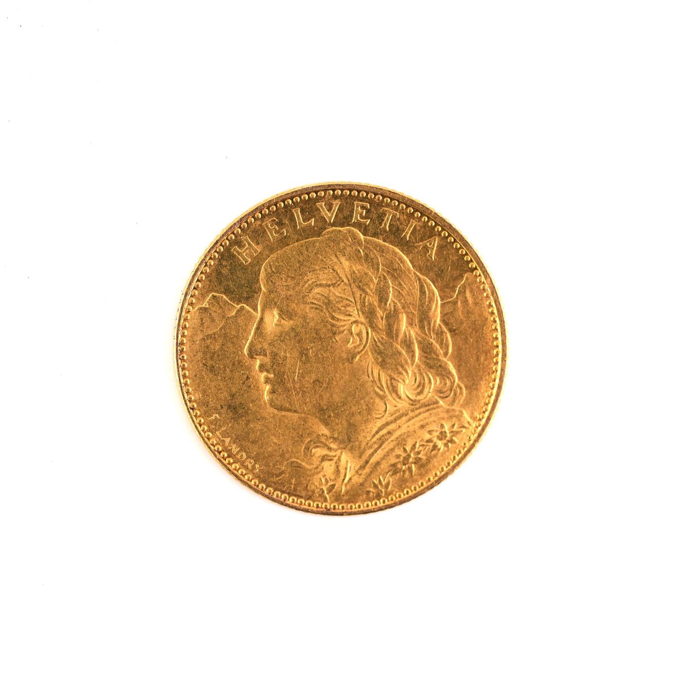 Tutti le monete: Goldvreneli 10Fr 1913 – Usato da Basel venduto da Edelmetallhaus.com 1