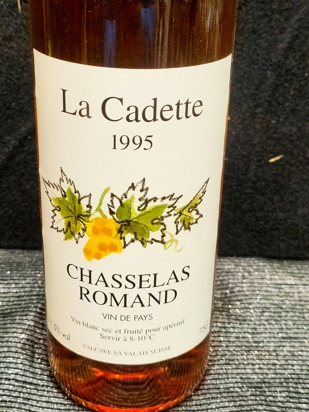Vino: LA CADETTE 1995 – Usato da Genève venduto da Leboucheoreilles 1