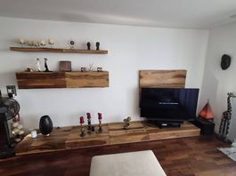 Wohnwand Holz