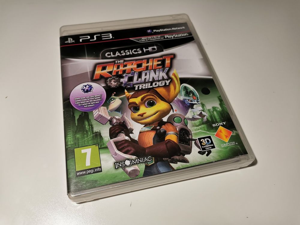 The Ratchet & Clank Trilogy Classics HD - PS3 - PAL - Français - CIB