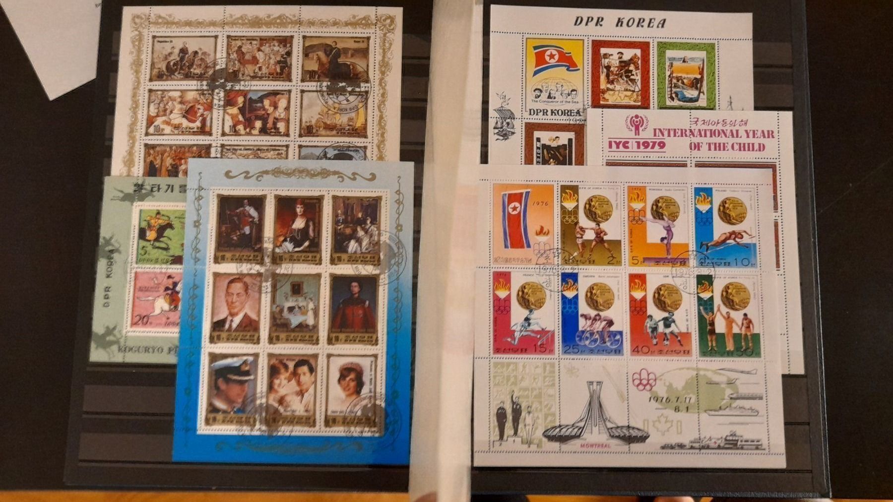 Tutti i francobolli: Sonderblocks Korea mit Album – Usato da Balgach venduto da SIMEON27 2