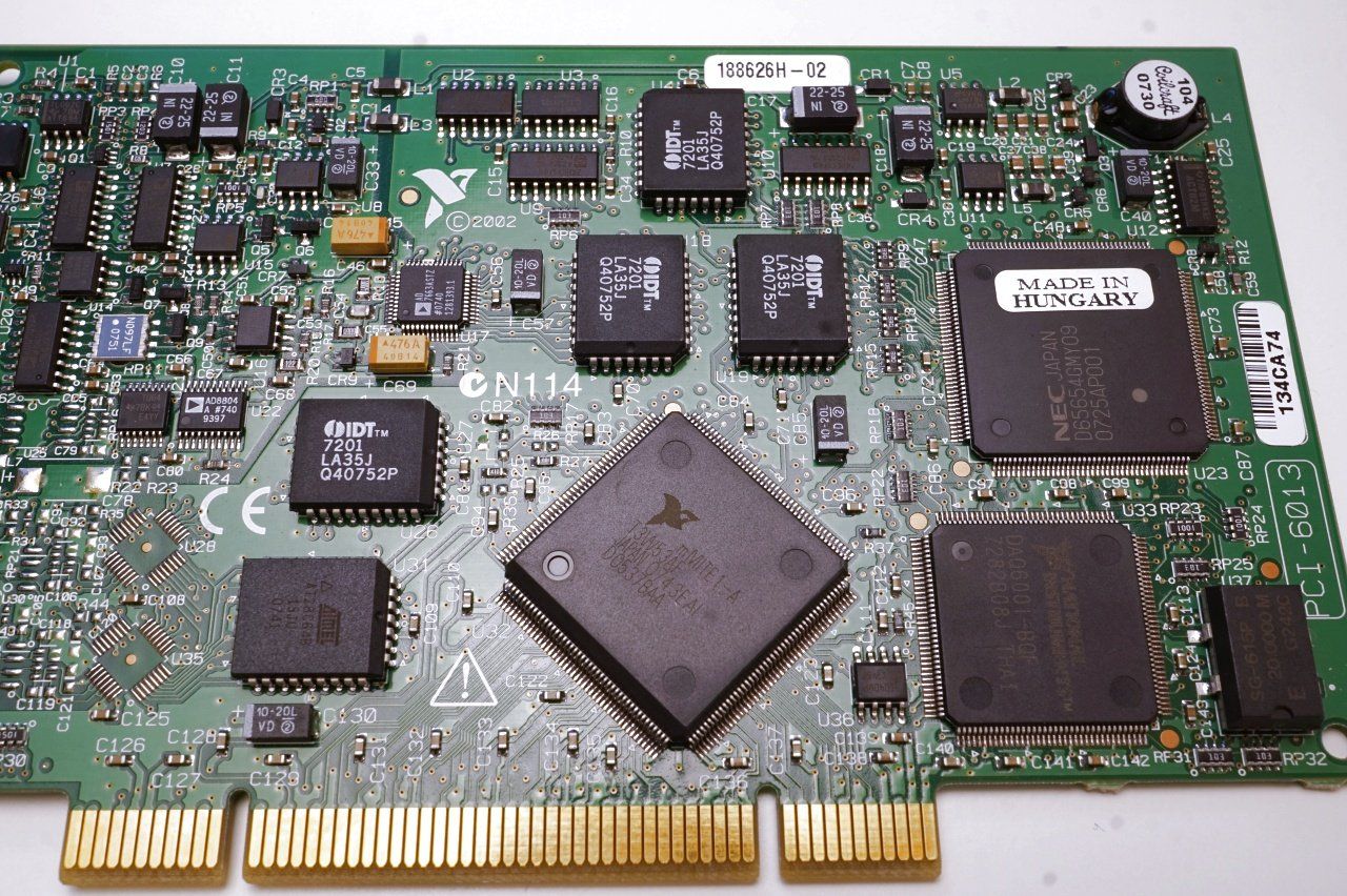 Mesurer: National Instruments PCI-6013 multifunction data acquisition – D'occasion à Sugiez par dbm_7l29 4