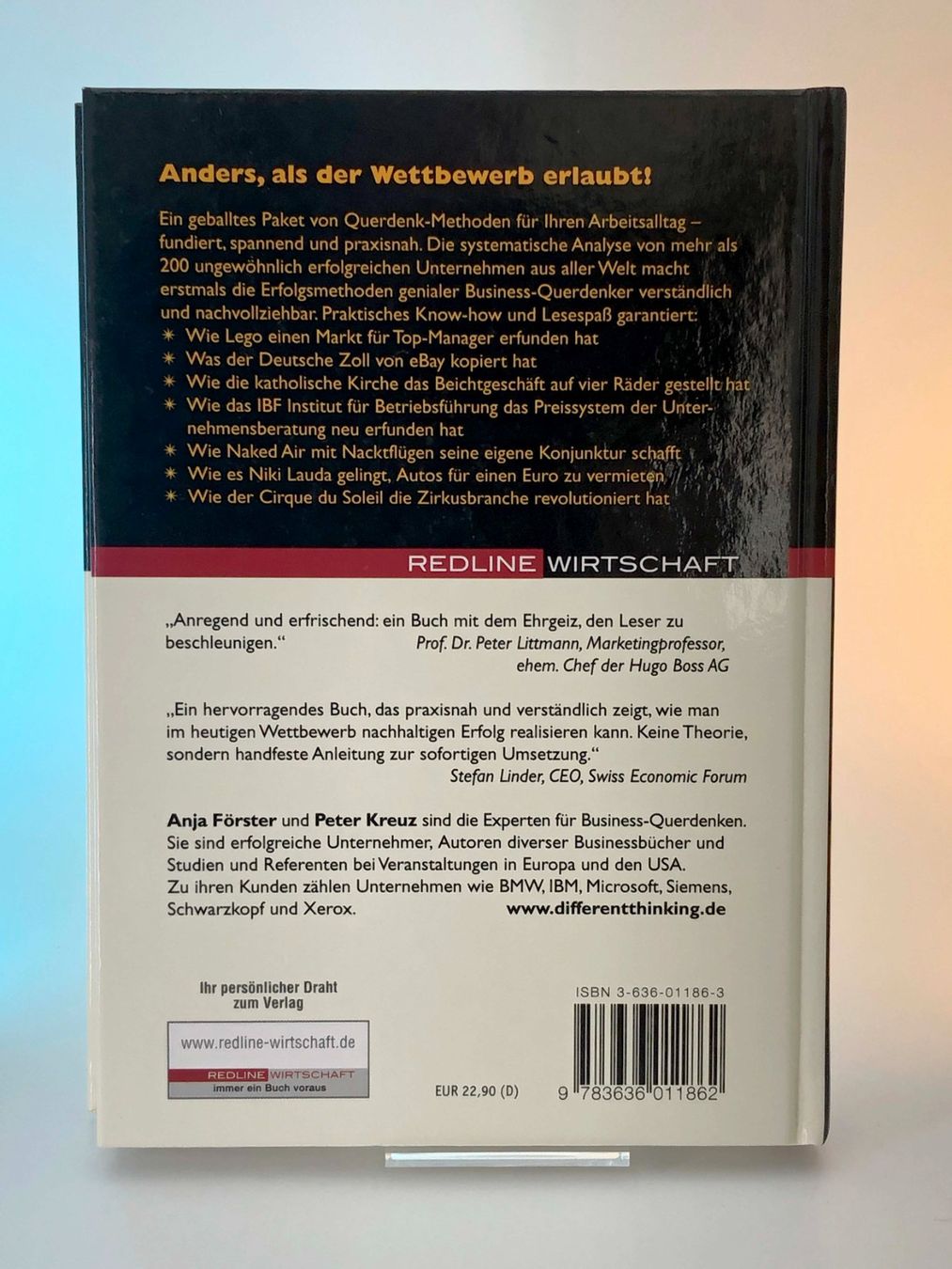 Bücher: Anja Förster / Peter Kreuz - Different Thinking – Gebraucht aus Häusernmoos von Eselsohren 1