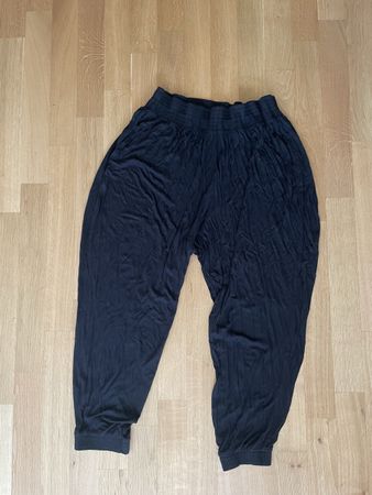 schwarze High Waisted Plunder Sporthose, ca L