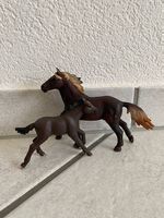 Schleich Pferd mit Fohlen