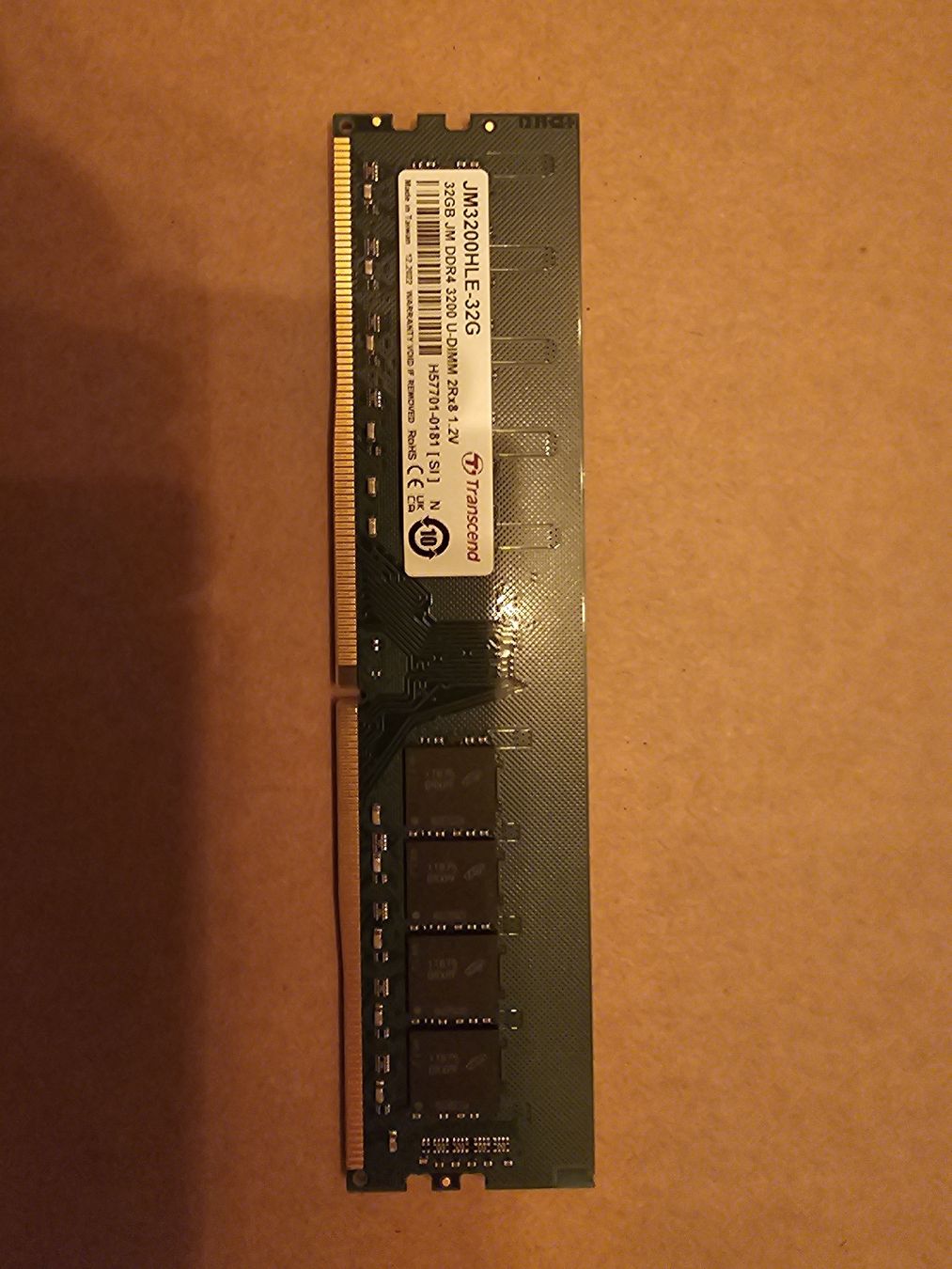 Componenti elettronici: Transcend 32GB DDR4 3200 U-DIMM RAM – Usato da Luzern venduto da Oli_s6r8