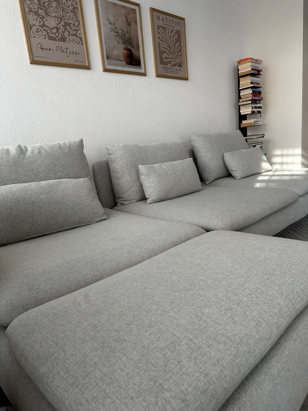 Ikea Sofas: IKEA SÖDERHAMN 3‑seat + chaise Gunnared beige – D'occasion à Zürich par kri_s7wd 3